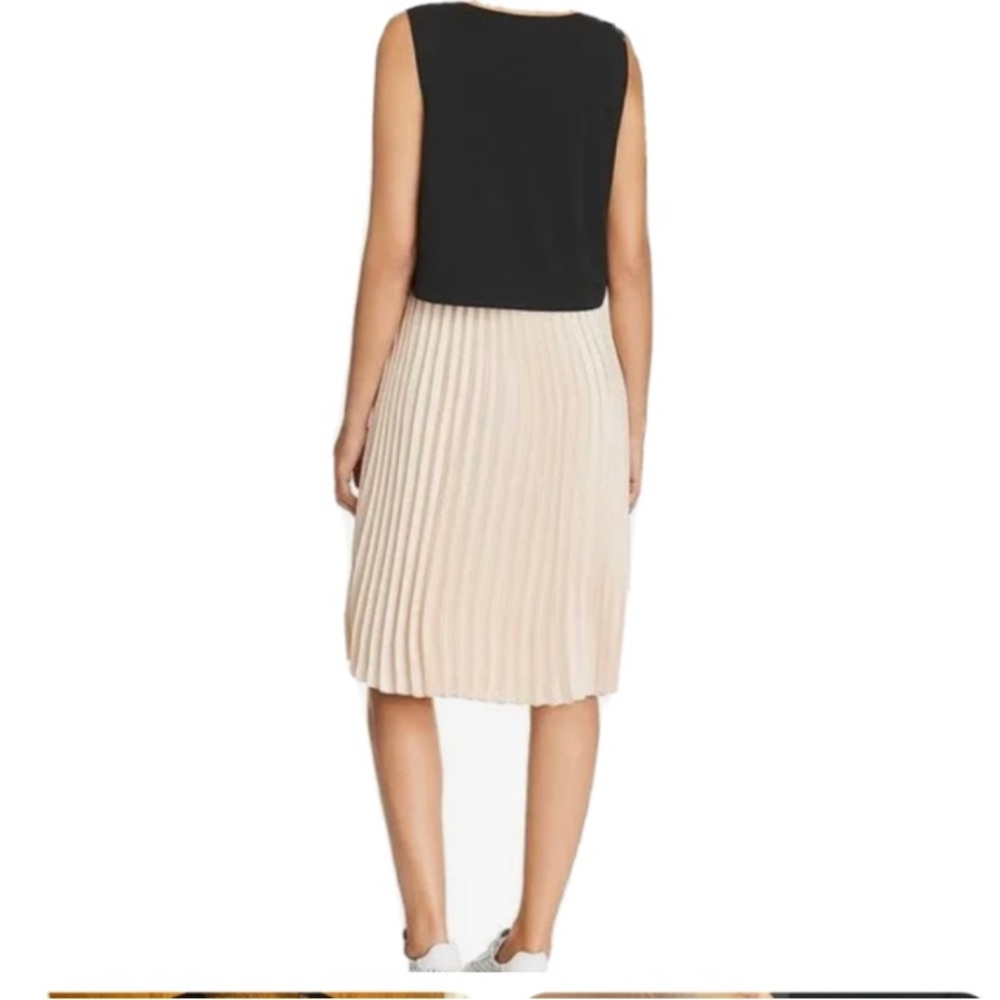 Donna Karen size 10 dress black and cream